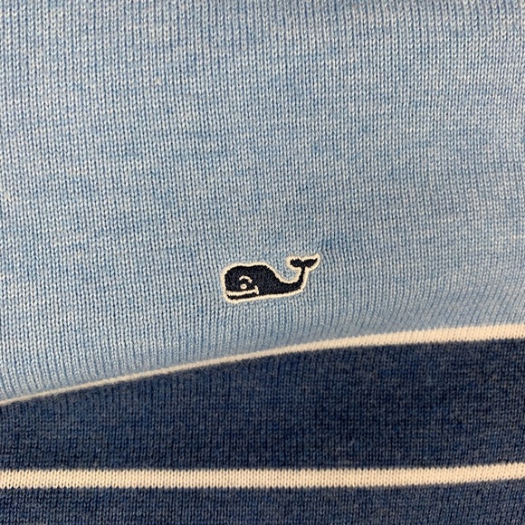 Vineyard Vines 1/4 Zip Pullover Sweater Stripe XS - Picture 4 of 7